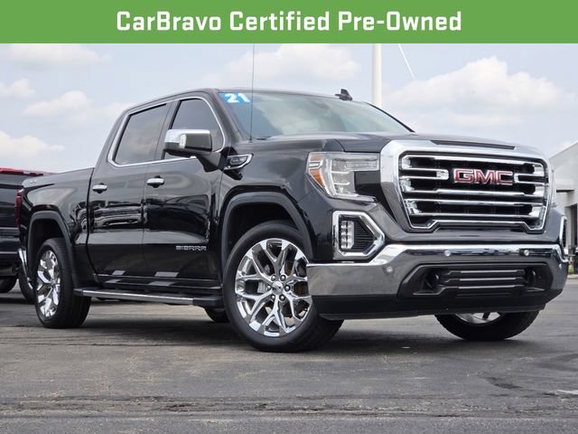 Used 2021 GMC Sierra 1500 SLT w/ SLT Premium Plus Package AWD/4WD image 2