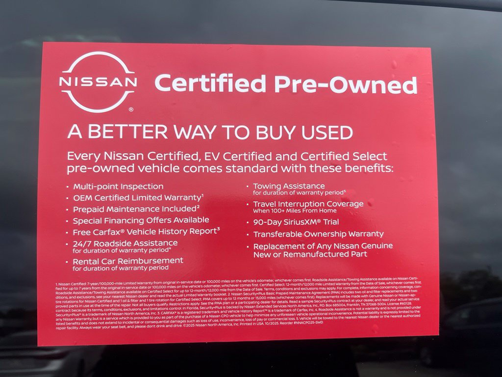 Certified 2023 Nissan Murano SL w/ SL Moonroof Package FWD image 9