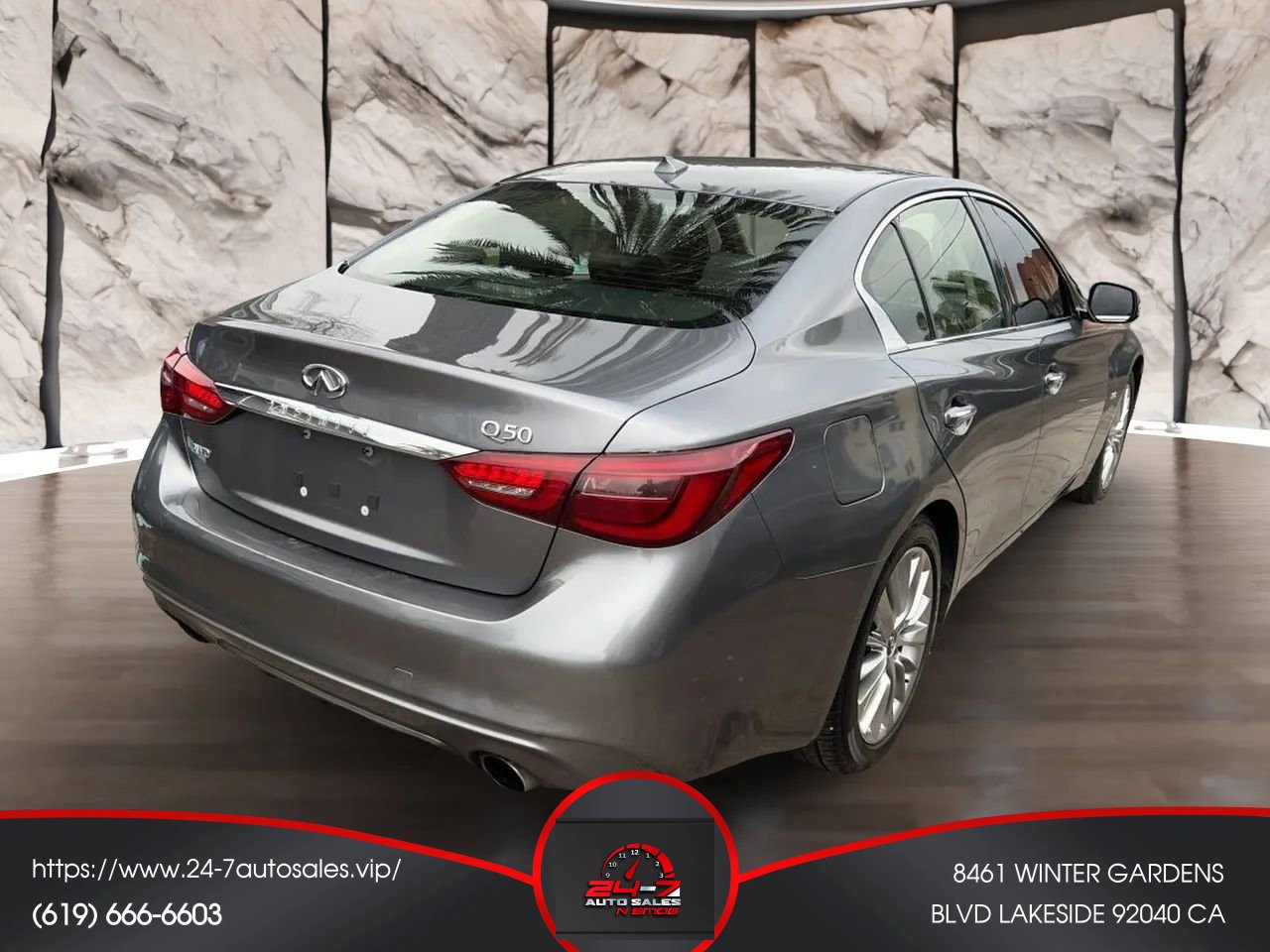Used 2019 INFINITI Q50 Luxe AWD/4WD image 9