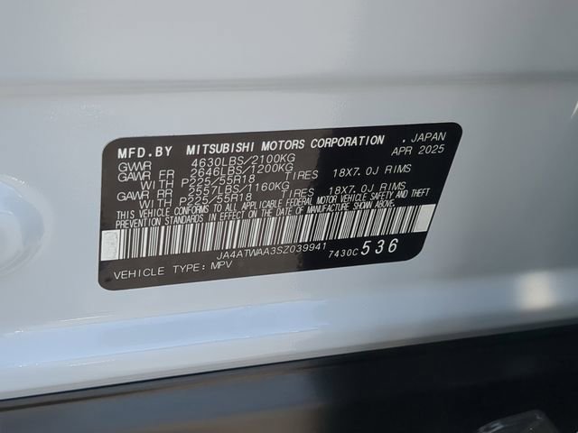 New 2025 Mitsubishi Eclipse Cross SE image 37