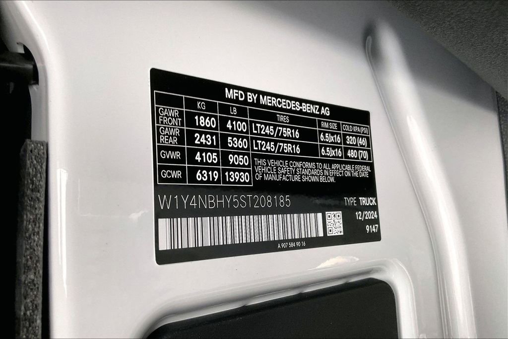 New 2025 Mercedes-Benz Sprinter 2500 image 13