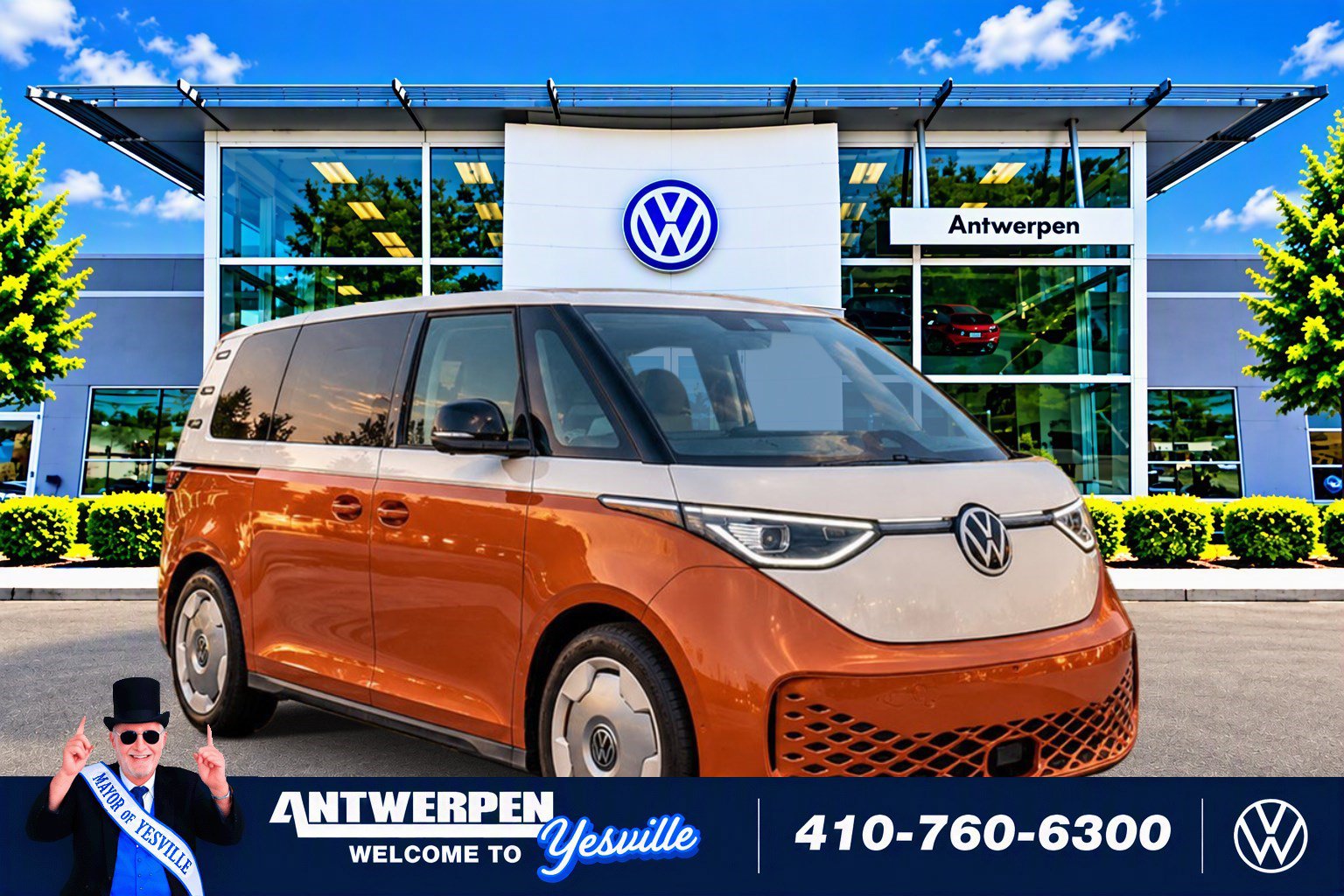 Used 2025 Volkswagen ID. Buzz Pro S Plus RWD image 1