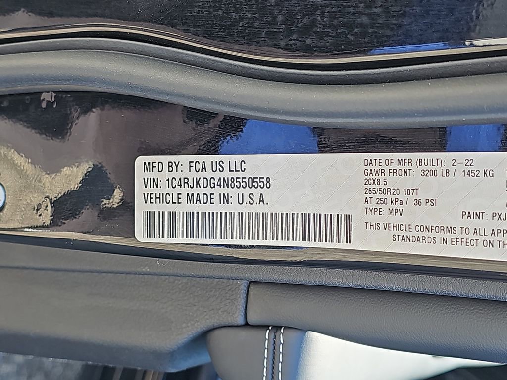 Used 2022 Jeep Grand Cherokee L Overland w/ Luxury Tech Group IV AWD/4WD image 44
