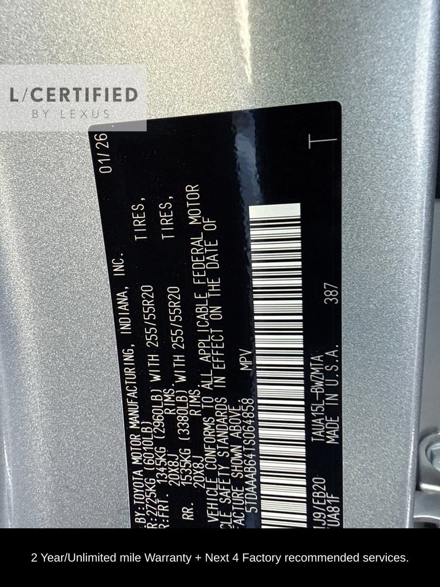 Used 2026 Lexus TX 350 AWD w/ Technology Package image 12