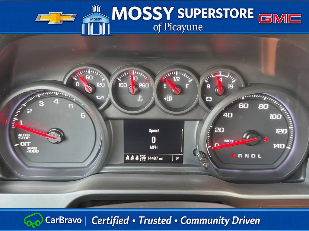 Certified 2025 Chevrolet Silverado 1500 Custom w/ Turbomax Blackout Package AWD/4WD image 19