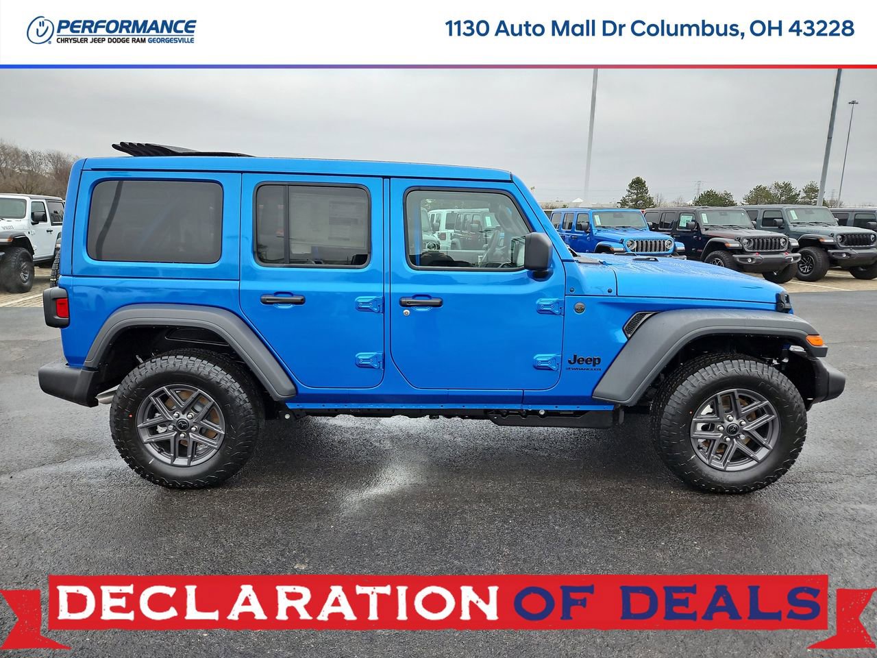 New 2026 Jeep Wrangler Unlimited Sport AWD/4WD image 8
