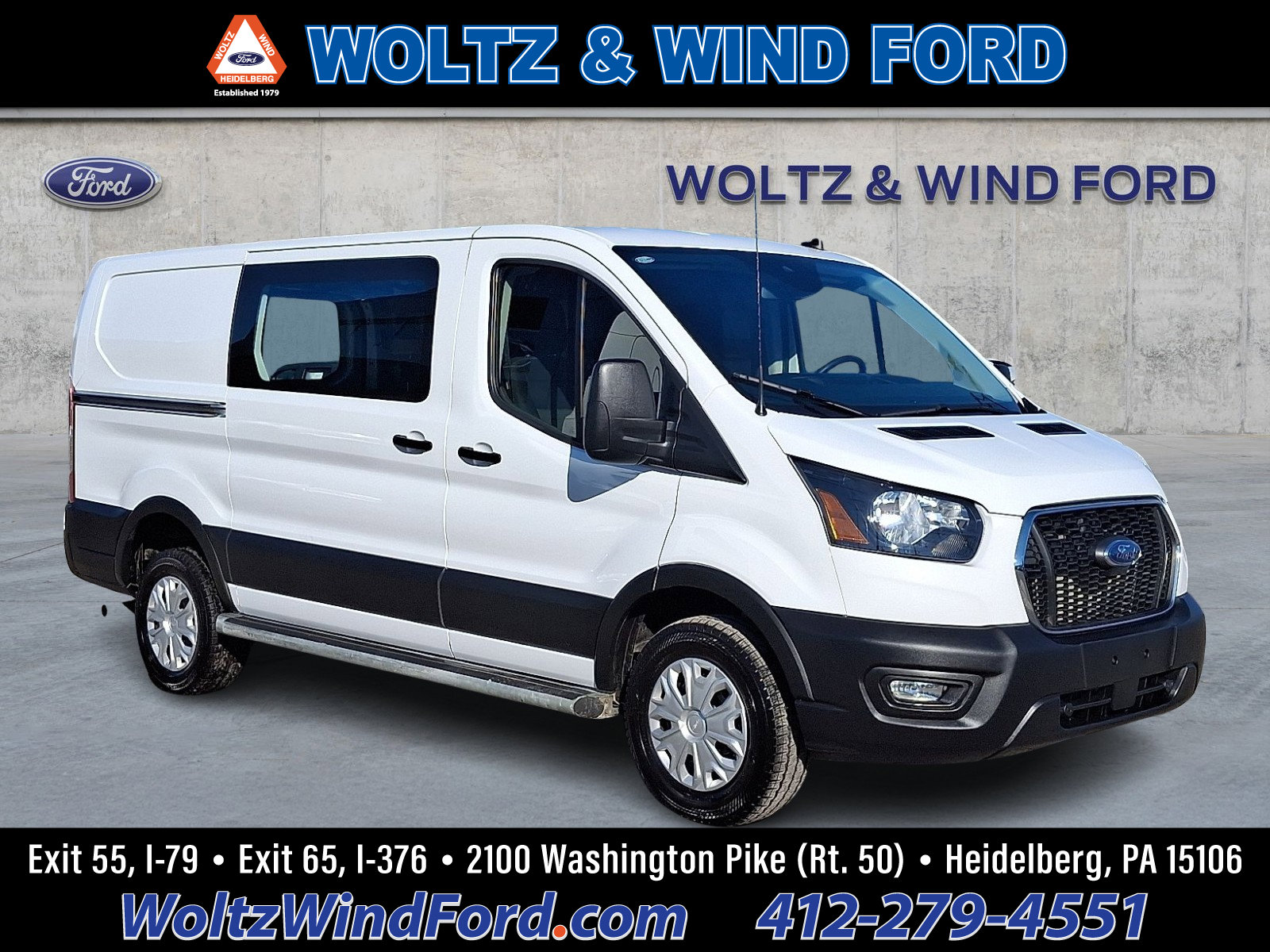 Certified 2024 Ford Transit 250 Low Roof w/ Exterior Upgrade Package