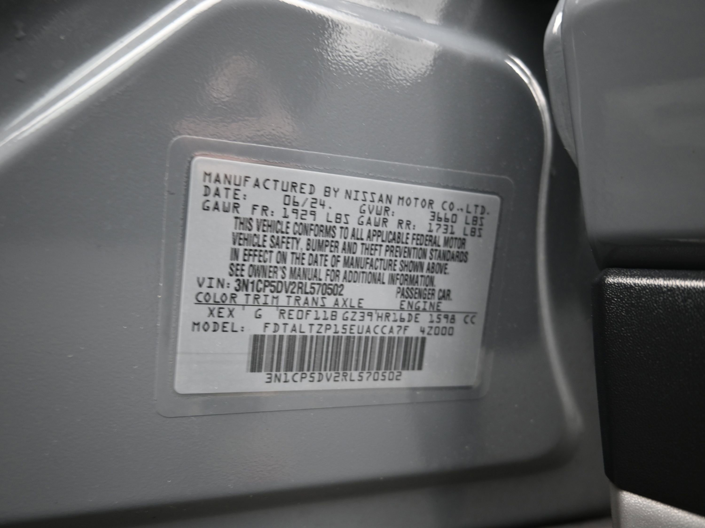 Certified 2024 Nissan Kicks SR w/ SR Premium Package image 13