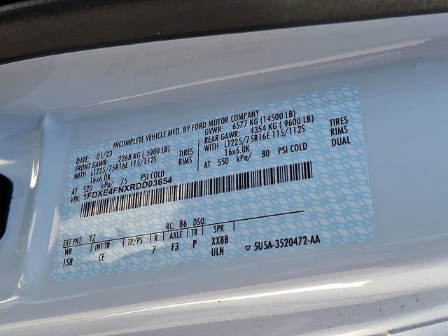 Used 2024 Ford E-450 and Econoline 450 Super Duty w/ Driver's Safety Package RWD image 25