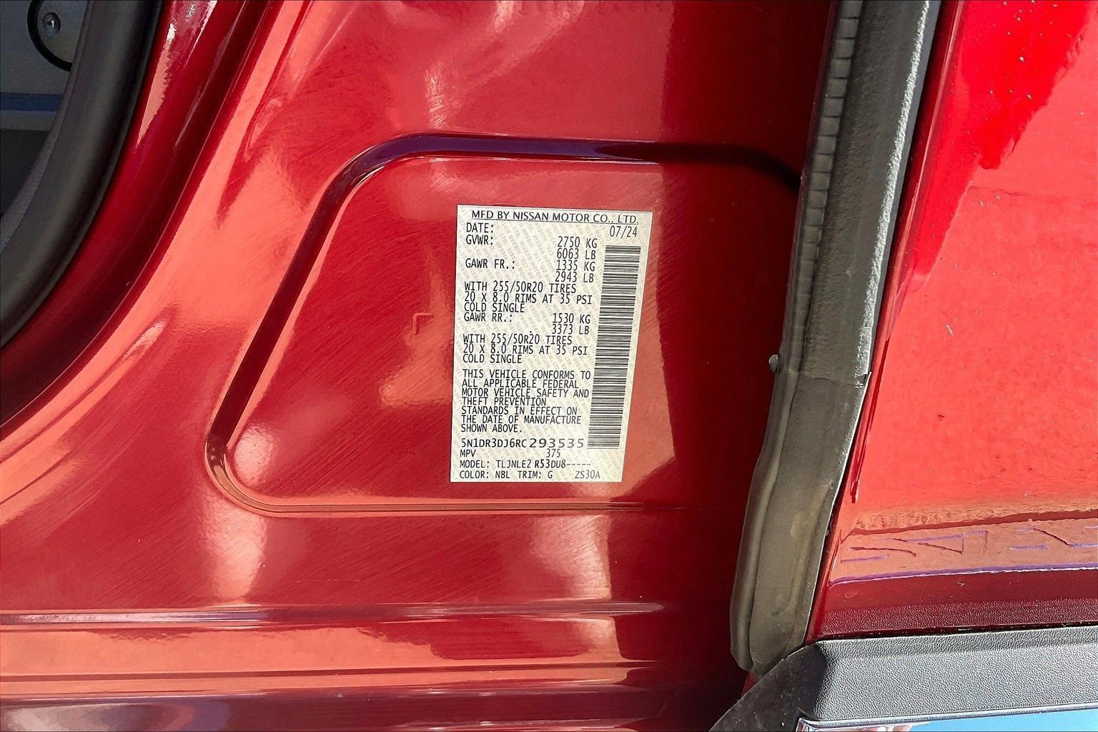 Certified 2024 Nissan Pathfinder Platinum w/ Cargo Package image 44