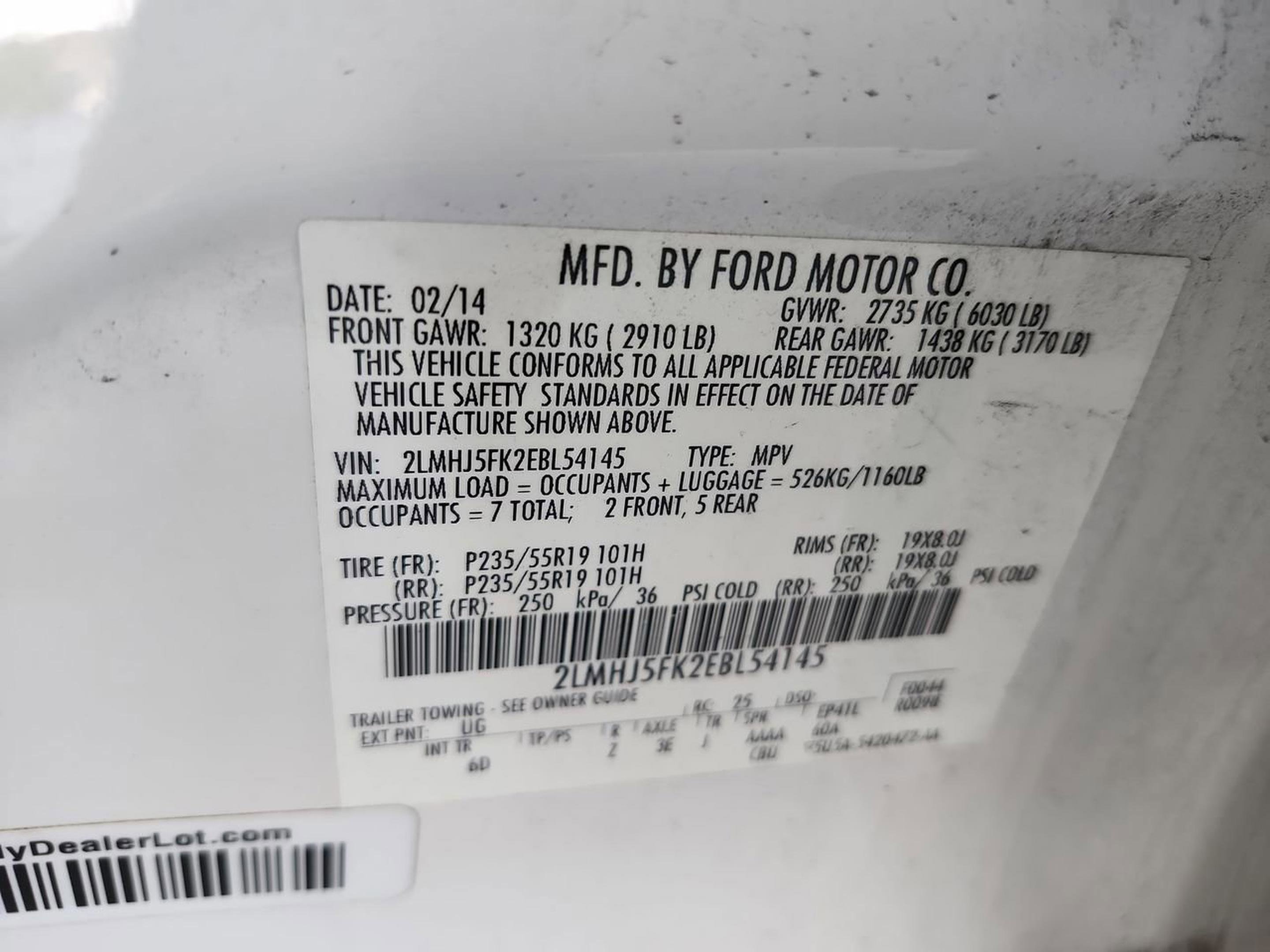 Used 2014 Lincoln MKT FWD image 24