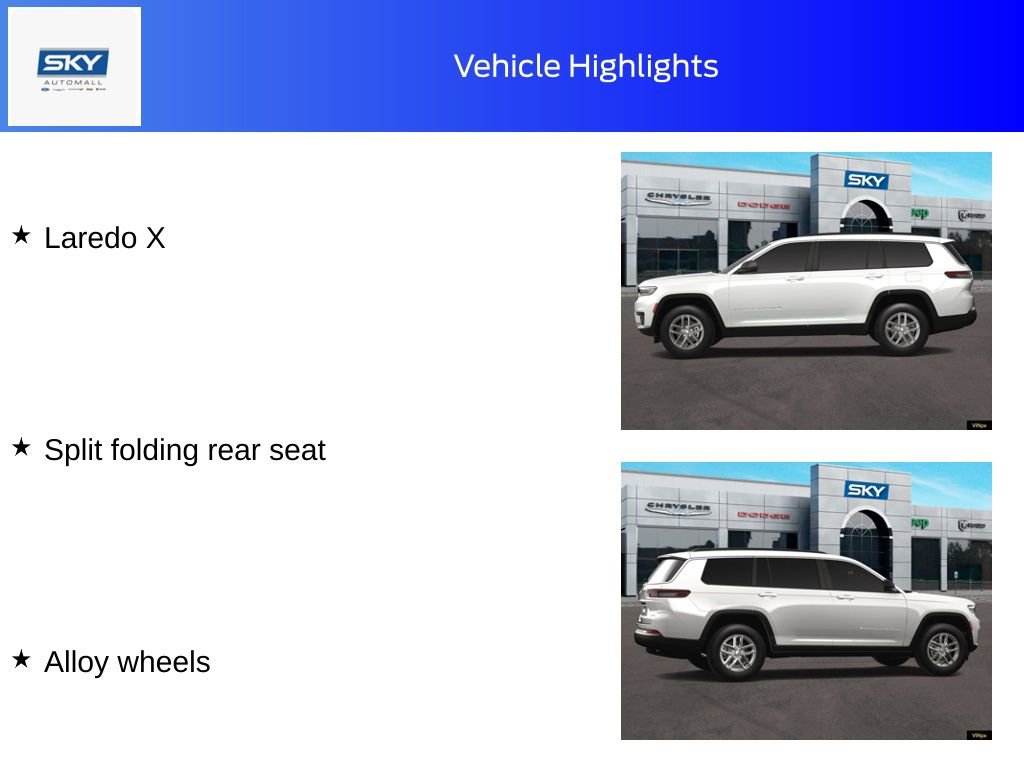 New 2025 Jeep Grand Cherokee L Laredo image 20