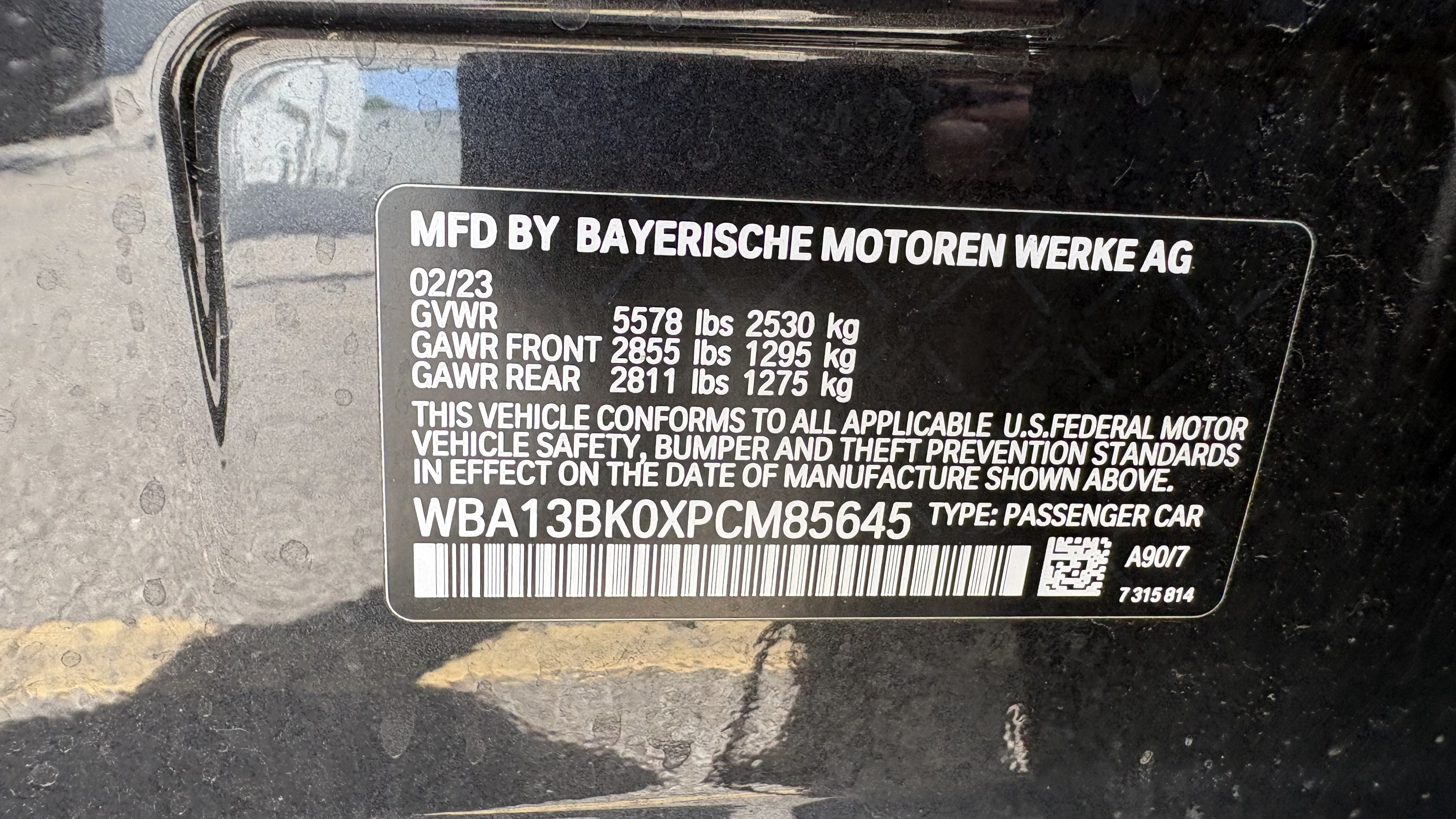 Certified 2023 BMW M550i xDrive w/ Dynamic Handling Package AWD/4WD image 16