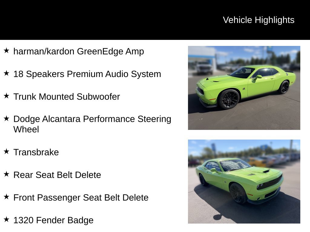 Used 2023 Dodge Challenger R/T Scat Pack RWD image 19