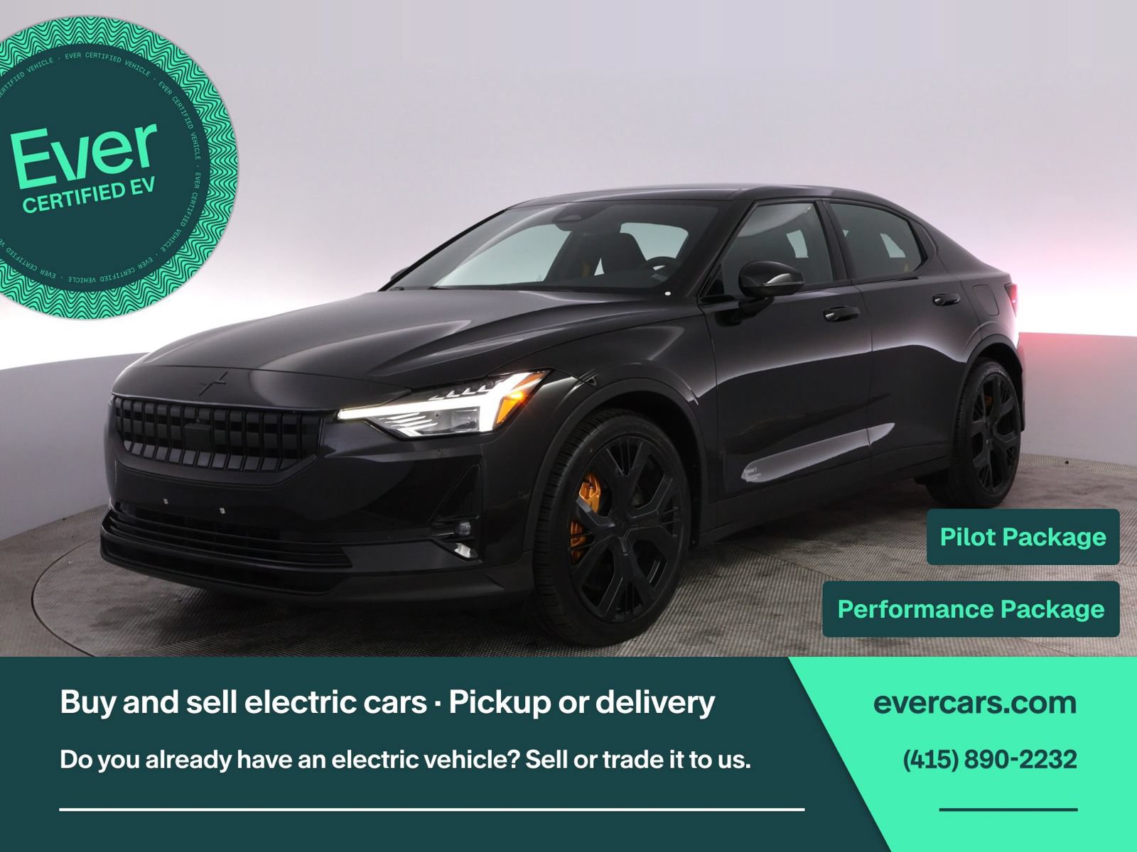 Used 2023 Polestar Polestar 2 w/ Pilot Pack AWD/4WD image 1