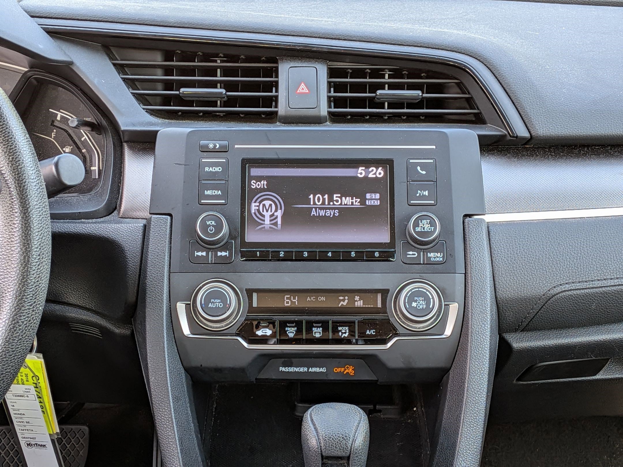 Used 2016 Honda Civic LX image 18