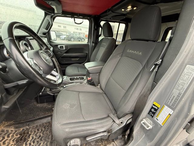 Used 2021 Jeep Wrangler Unlimited Sahara w/ Uconnect 4C Nav & Sound Group image 12