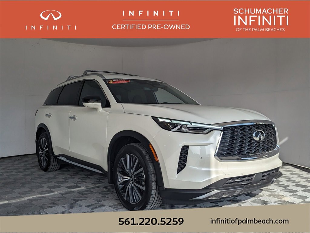 Certified 2025 INFINITI QX60 Sensory w/ Vision Package