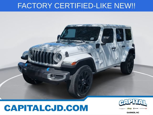 Certified 2024 Jeep Wrangler Unlimited Sahara