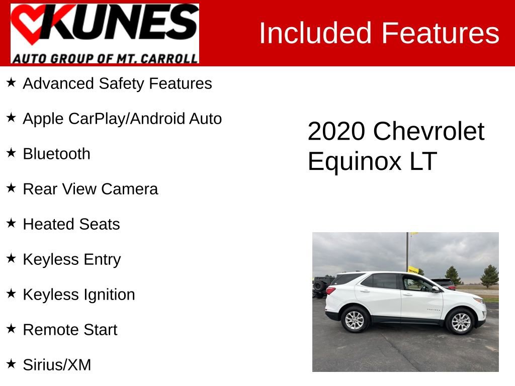 Used 2020 Chevrolet Equinox LT image 3