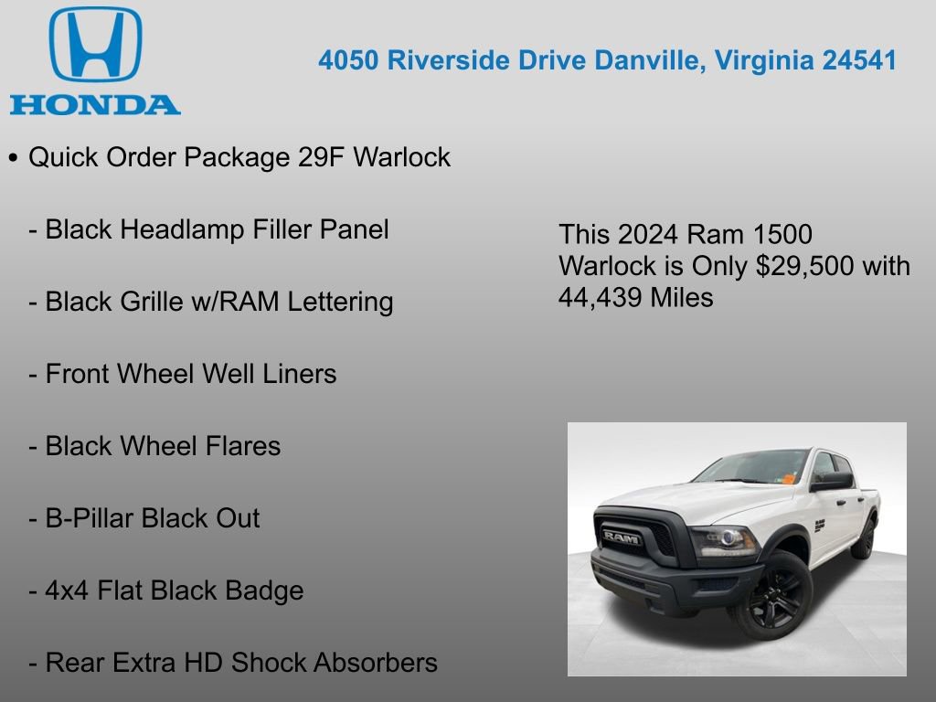 Used 2024 RAM 1500 Classic Warlock image 12