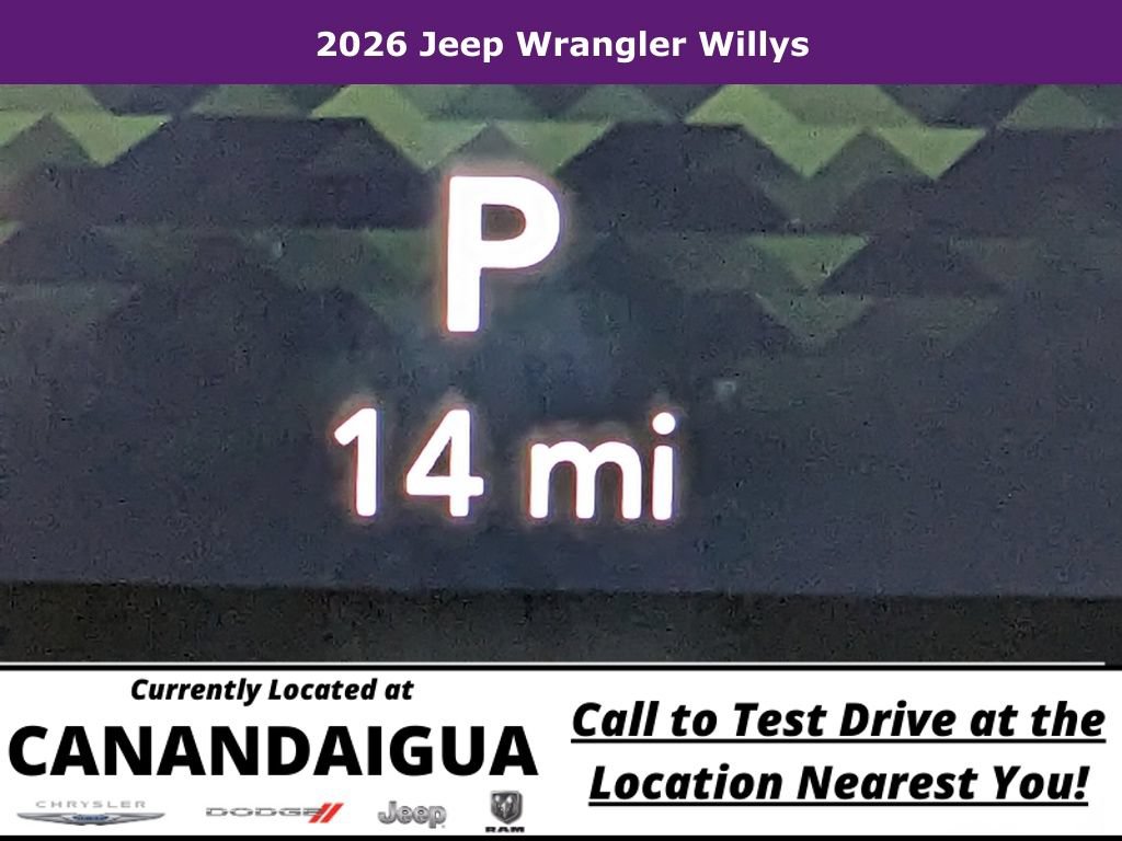 New 2026 Jeep Wrangler Unlimited Sport AWD/4WD image 24