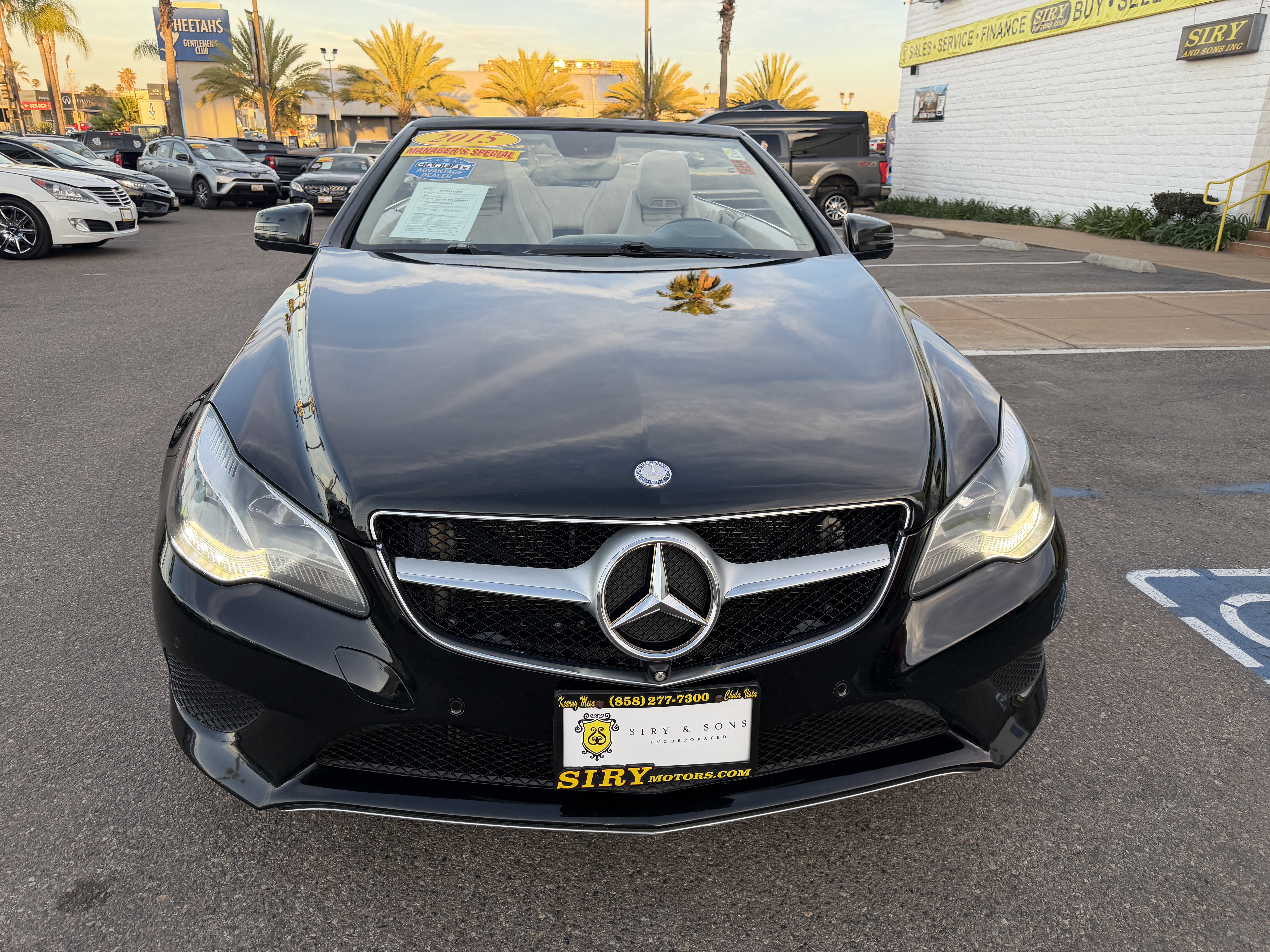 Used 2015 Mercedes-Benz E 400 Cabriolet w/ Premium 1 Package image 16