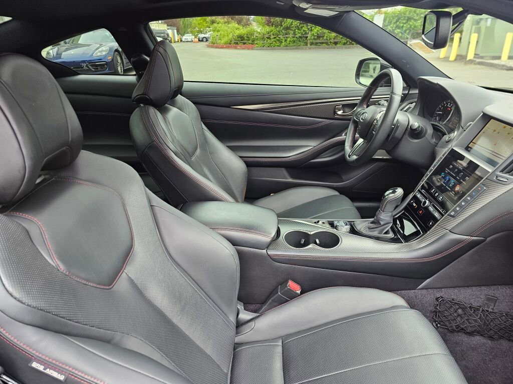Used 2022 INFINITI Q60 Red Sport 400 w/ Cargo Package RWD image 11