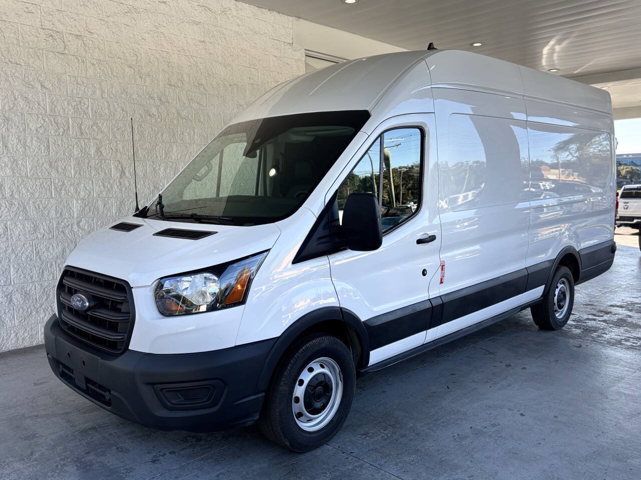 Used 2020 Ford Transit 350 148 High Roof Extended w/ Load Area Protection Package RWD image 26