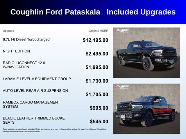 Used 2021 RAM 3500 Laramie w/ Night Edition image 3