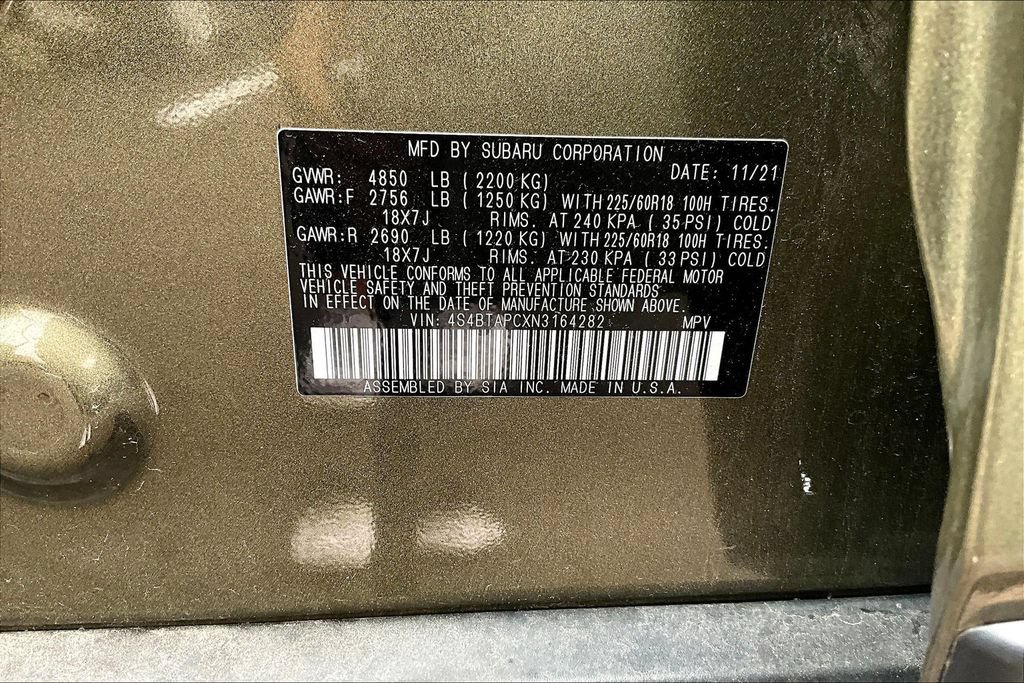 Used 2022 Subaru Outback Touring AWD/4WD image 17