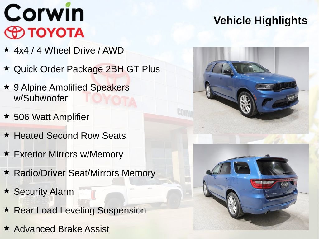 Used 2025 Dodge Durango GT AWD/4WD image 11