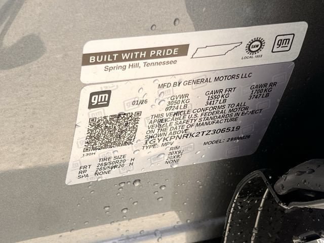 New 2026 Cadillac Lyriq Luxury w/ LPO, Floor Liner Package RWD image 26