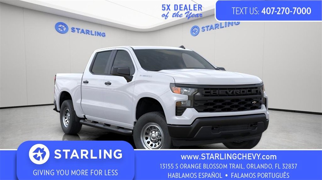 New 2025 Chevrolet Silverado 1500 W/T w/ WT Convenience Package