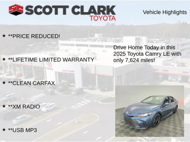 Used 2025 Toyota Camry SE FWD image 12