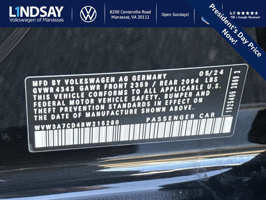 Used 2024 Volkswagen GTI SE image 26