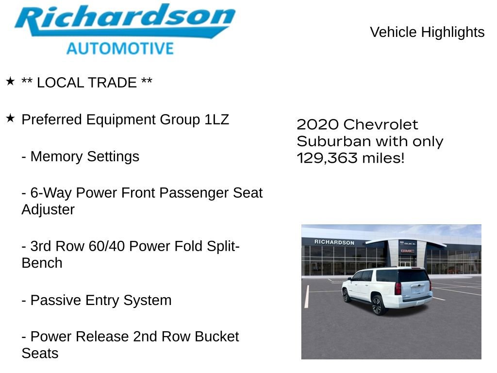 Used 2020 Chevrolet Suburban Premier AWD/4WD image 11