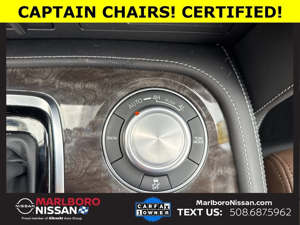 Certified 2024 Nissan Armada Platinum w/ Captain's Chairs Package image 38