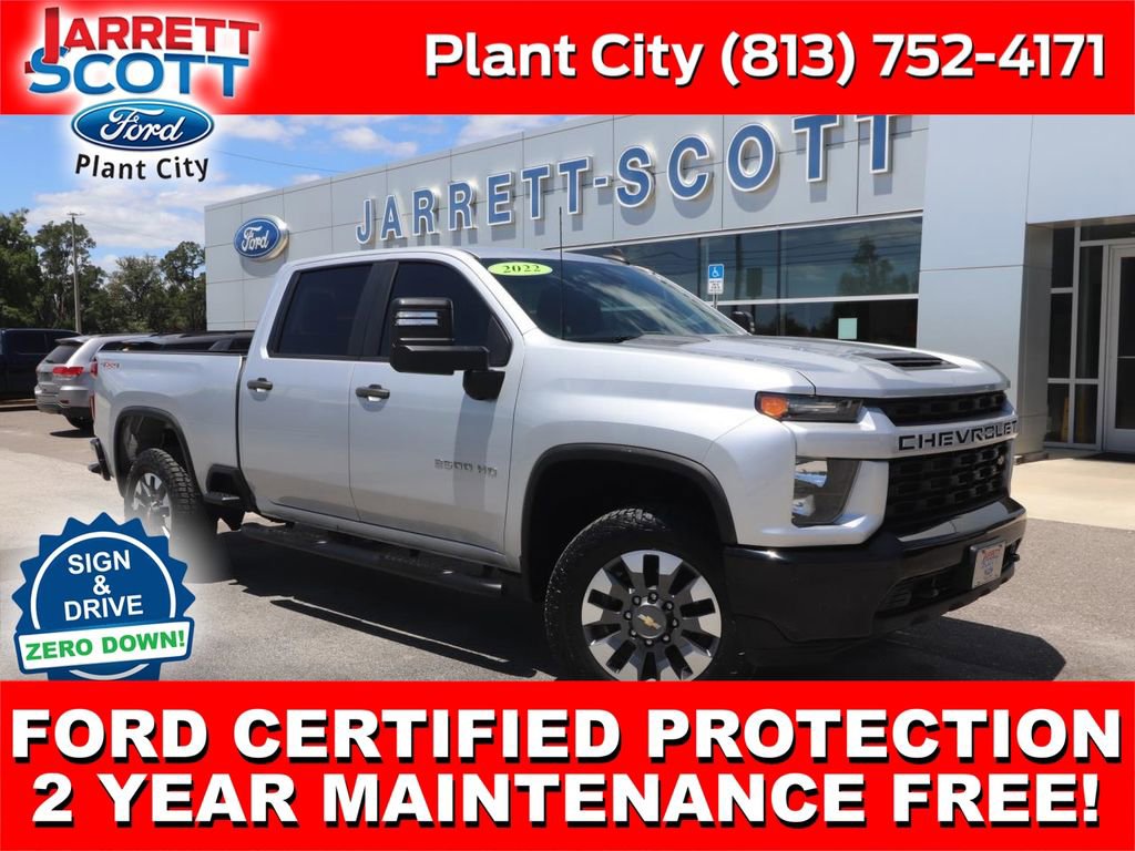 Used 2022 Chevrolet Silverado 2500 Custom w/ Custom Convenience Package