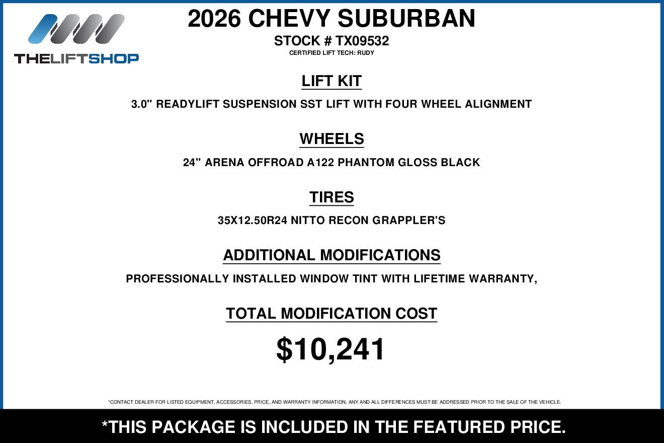 Used 2026 Chevrolet Suburban Premier AWD/4WD image 2