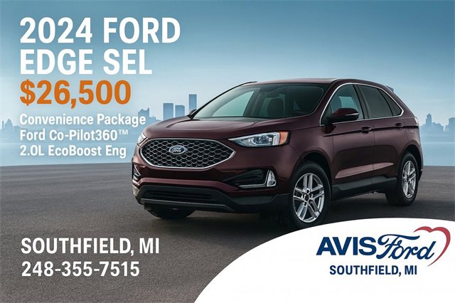 Certified 2024 Ford Edge SEL w/ Convenience Package