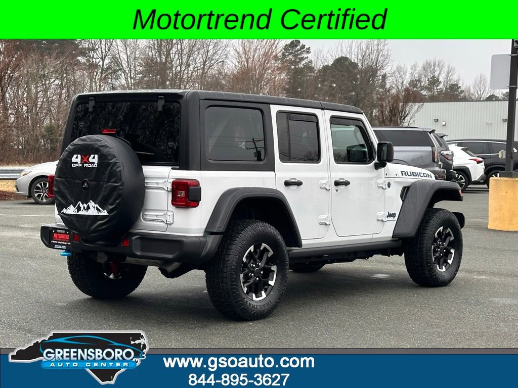 Used 2024 Jeep Wrangler Unlimited Rubicon 4xe w/ Convenience Group image 8