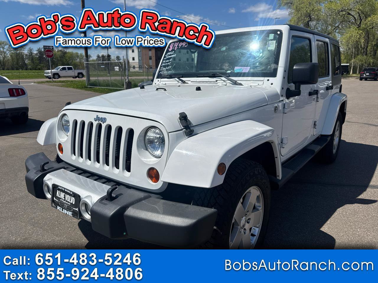 Used 2012 Jeep Wrangler Unlimited Sahara w/ Dual Top Group