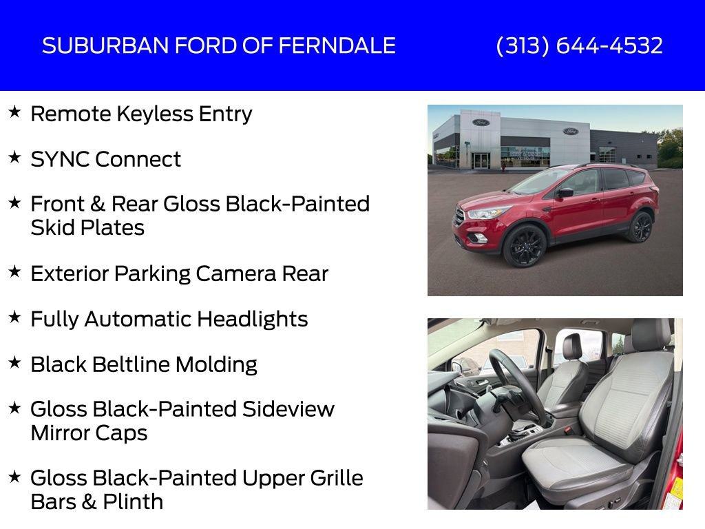 Used 2018 Ford Escape SE w/ SE Sport Appearance Package image 17