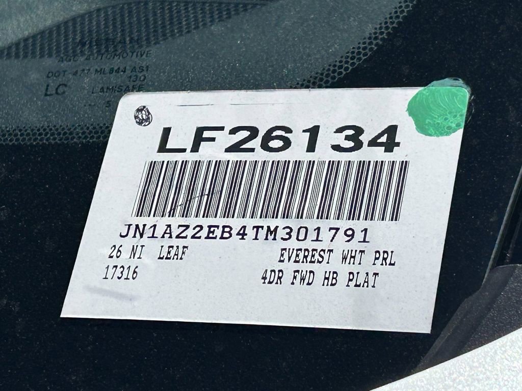 New 2026 Nissan Leaf Platinum+ w/ Cargo Package (Platinum+) image 21