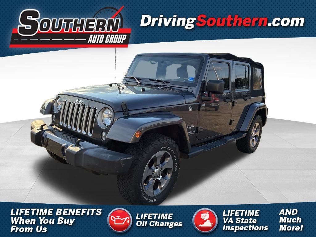 Used 2016 Jeep Wrangler Unlimited Sahara w/ Connectivity Group