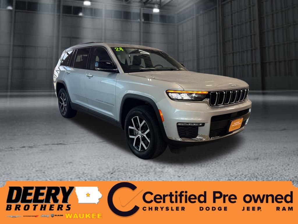 Certified 2024 Jeep Grand Cherokee L Limited w/ Luxury Tech Group II image 1