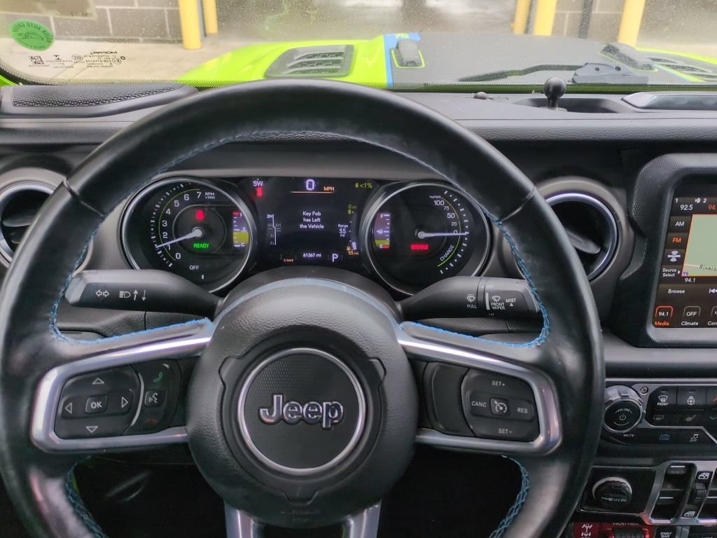 Used 2021 Jeep Wrangler Unlimited Rubicon 4xe w/ Cold Weather Group AWD/4WD image 12