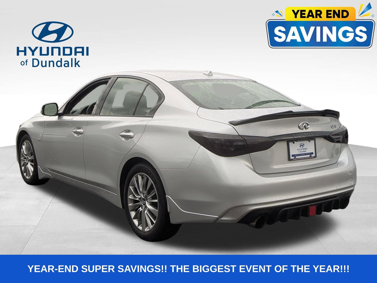 Used 2019 INFINITI Q50 Luxe w/ Essential Package (3.0T Luxe) image 3