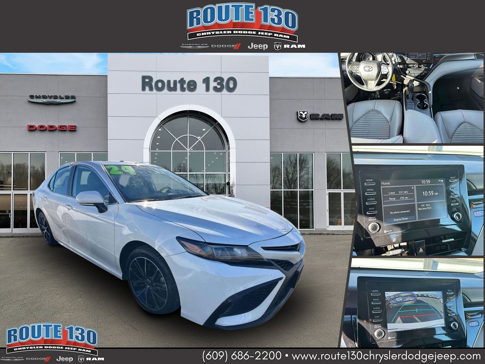 Used 2024 Toyota Camry SE FWD image 1